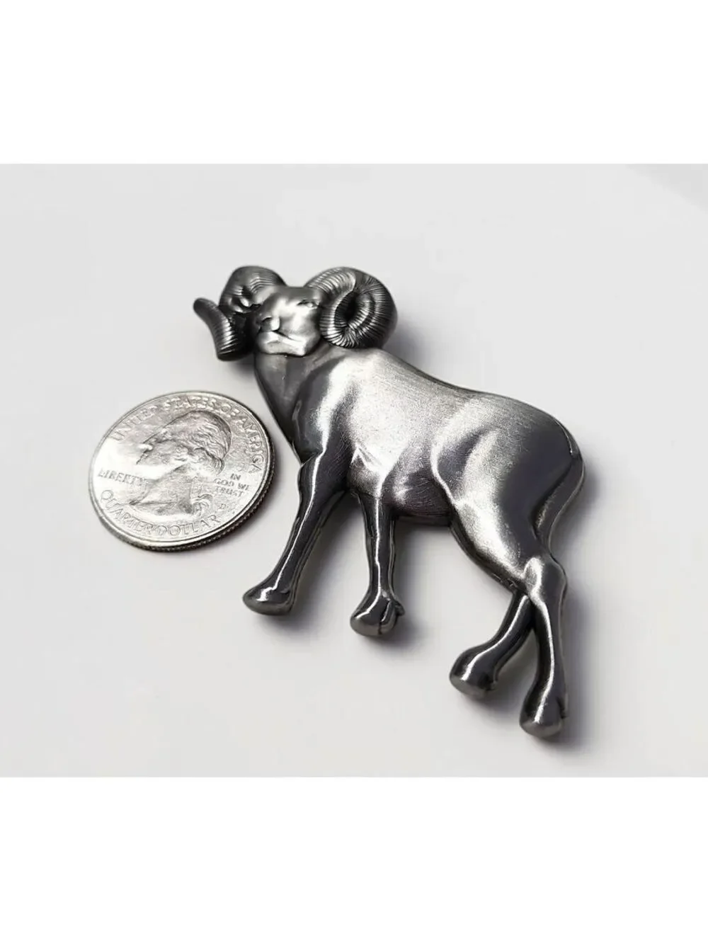 Grand Canyon National Park Bighorn Sheep Magnet • Metal Souvenir Ram Figurine
